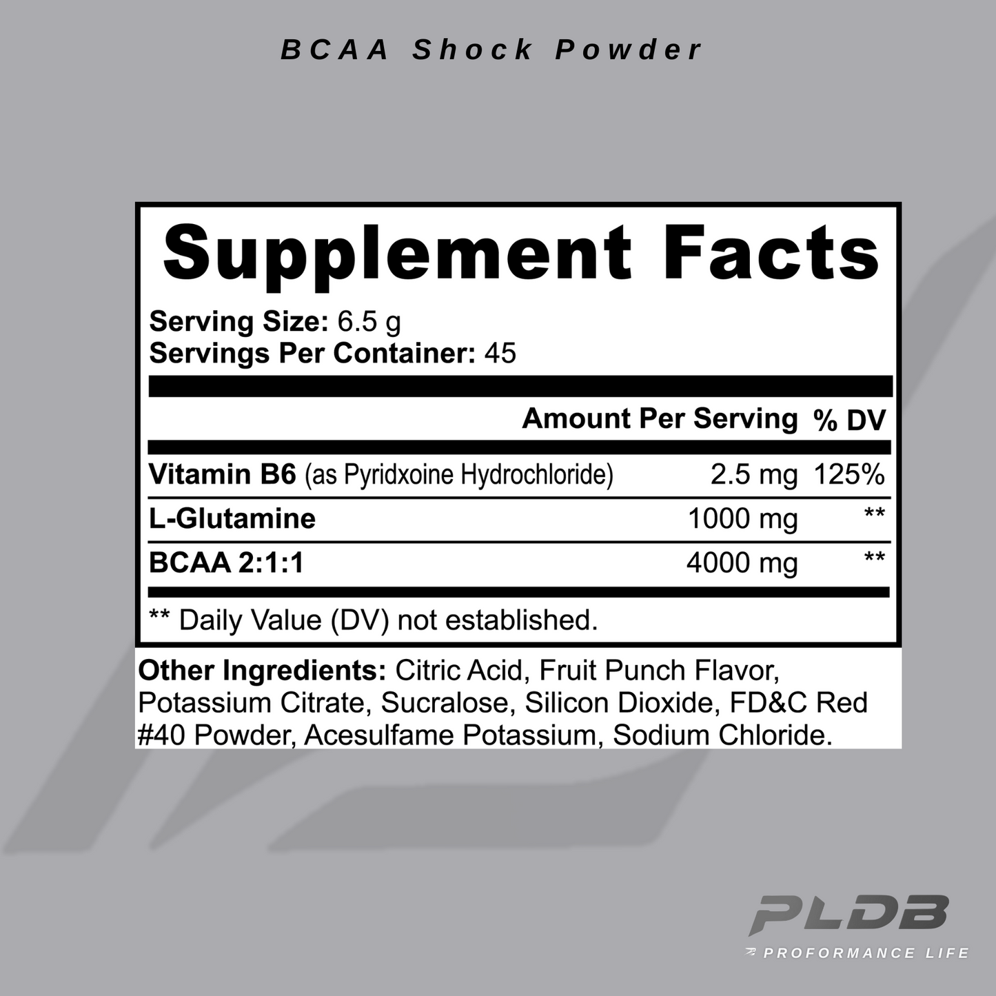 BCAA Shock Powder 