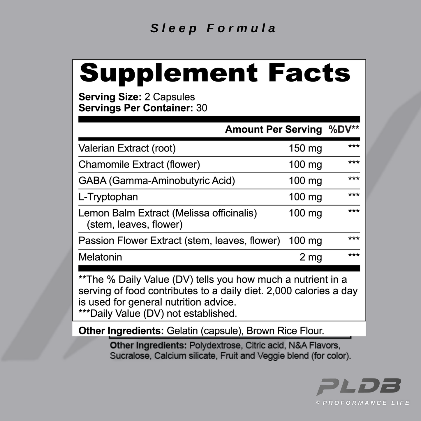 Sleep Formula